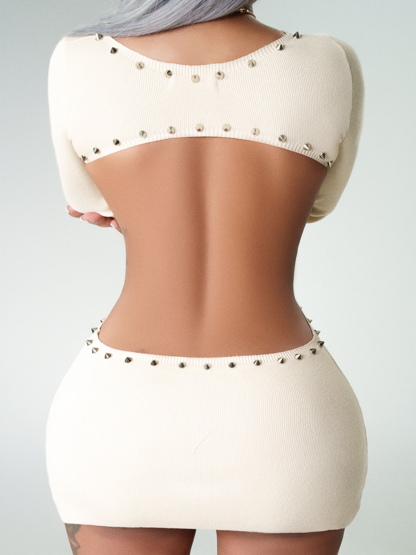 Studded Mini Dress